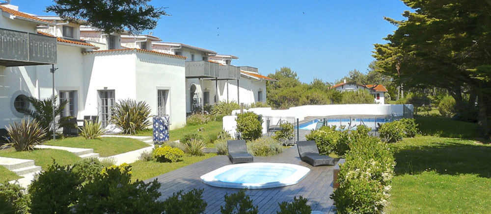 Villa Clara, Residence Face A L'Ocean Et Au Golf De Chiberta Anglet Dış mekan fotoğraf